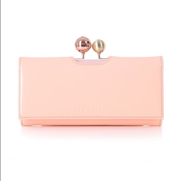 Ted Baker Crystal Bobble Leather Matinee Wallet - Picture 8 of 14